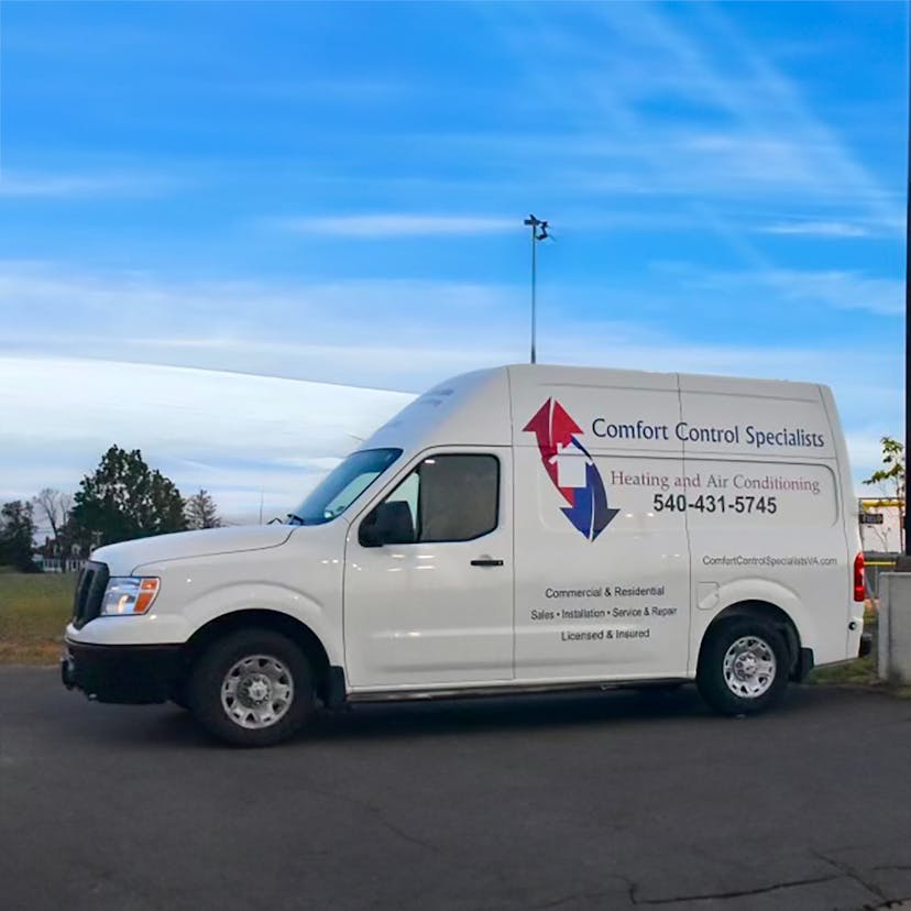 Comfort Control Specialists Camión HVAC