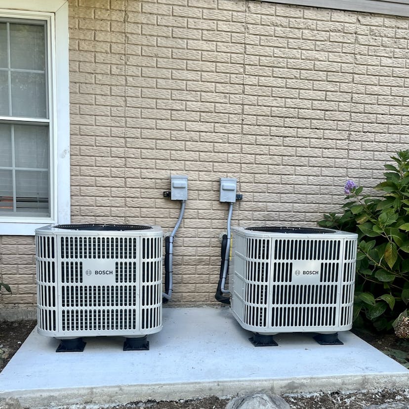 Para unidades de bomba de calor Bosch en el exterior