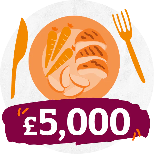 £5,000 badge.