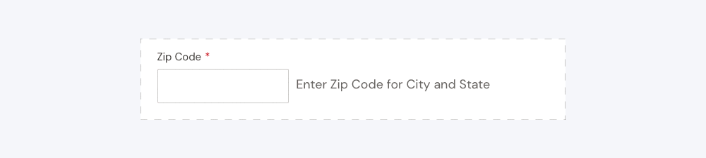 Detecting the city and state based on zip code