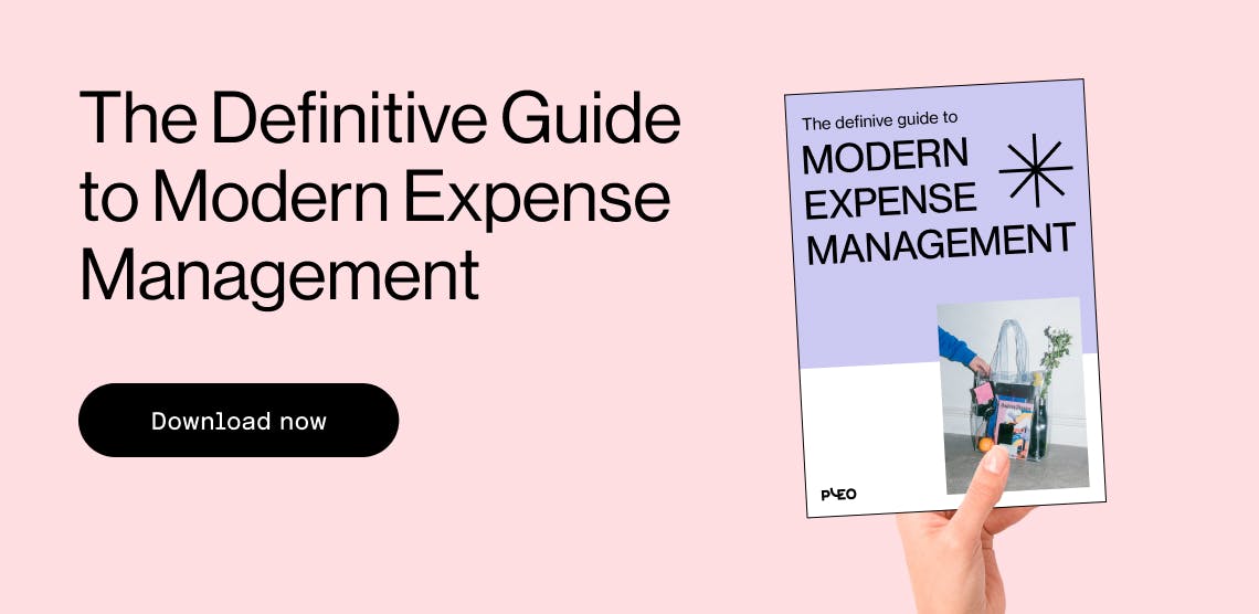 Guide to Modern Expense Management banner