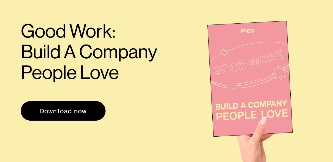 Download the Good Work: Build A Company People Love eBook