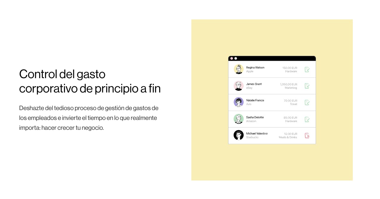 Visión general de los gastos de los empleados con la aplicación de gastos empresariales Pleo