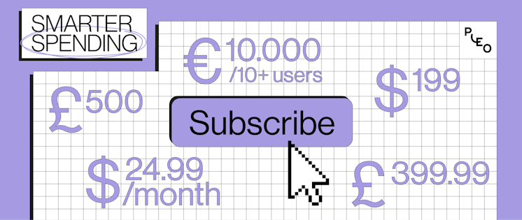 Subscribe button with different pricing plans