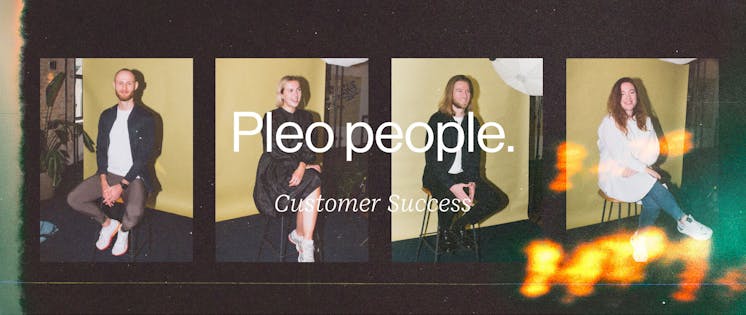 The Customer Success team at Pleo