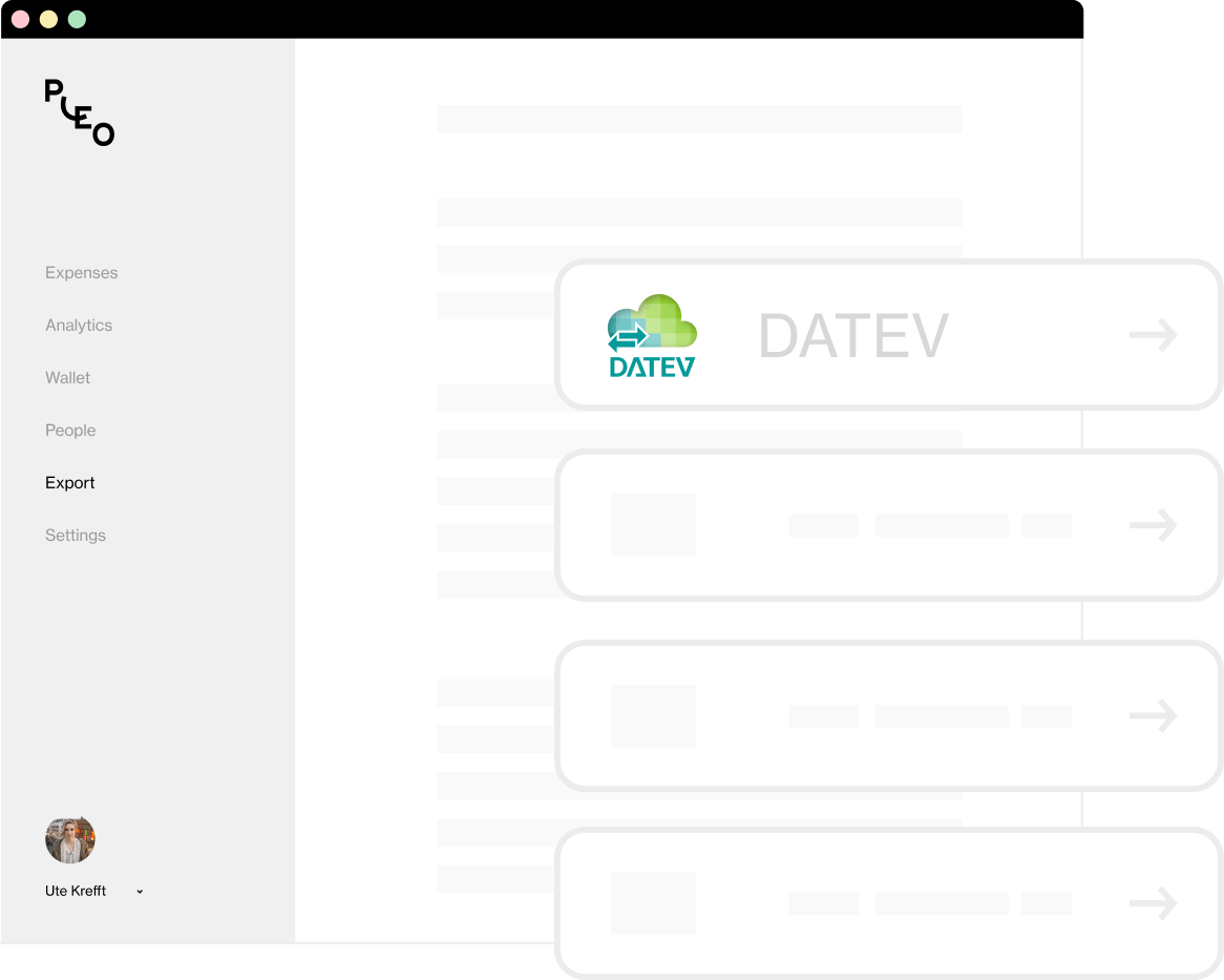 Pleos Schnittstelle zu DATEV