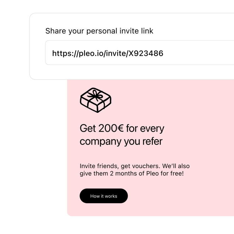 Illustration of the referral interface