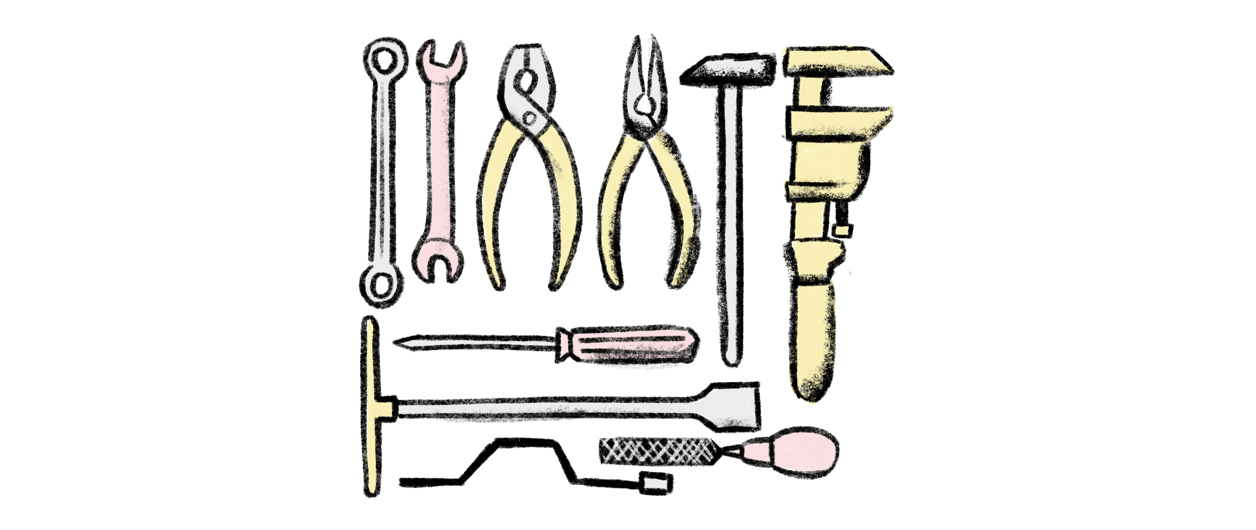 A mix of tools for mechanics