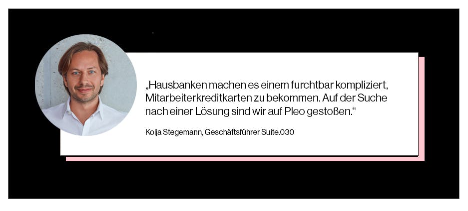 Kolja Stegemann Zitat über Pleo