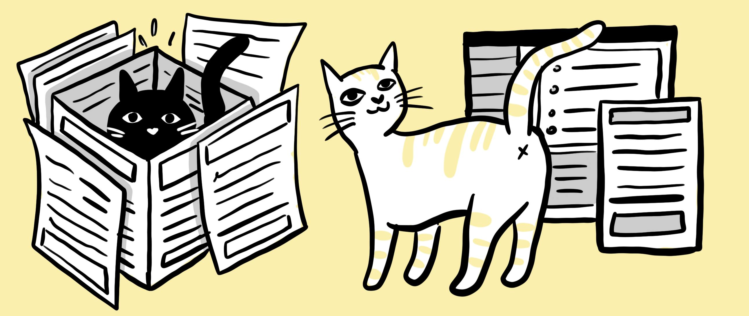 E-invoices and cats