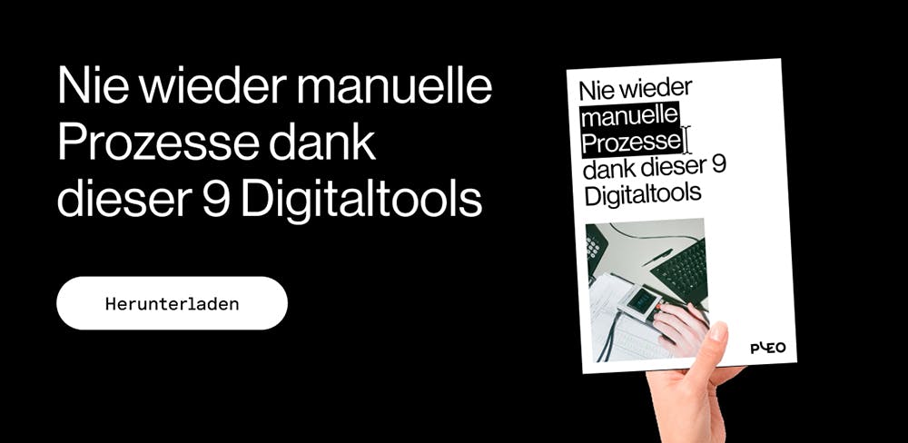 E-Book: 9 Digitaltools – nie wieder manuelle Prozesse