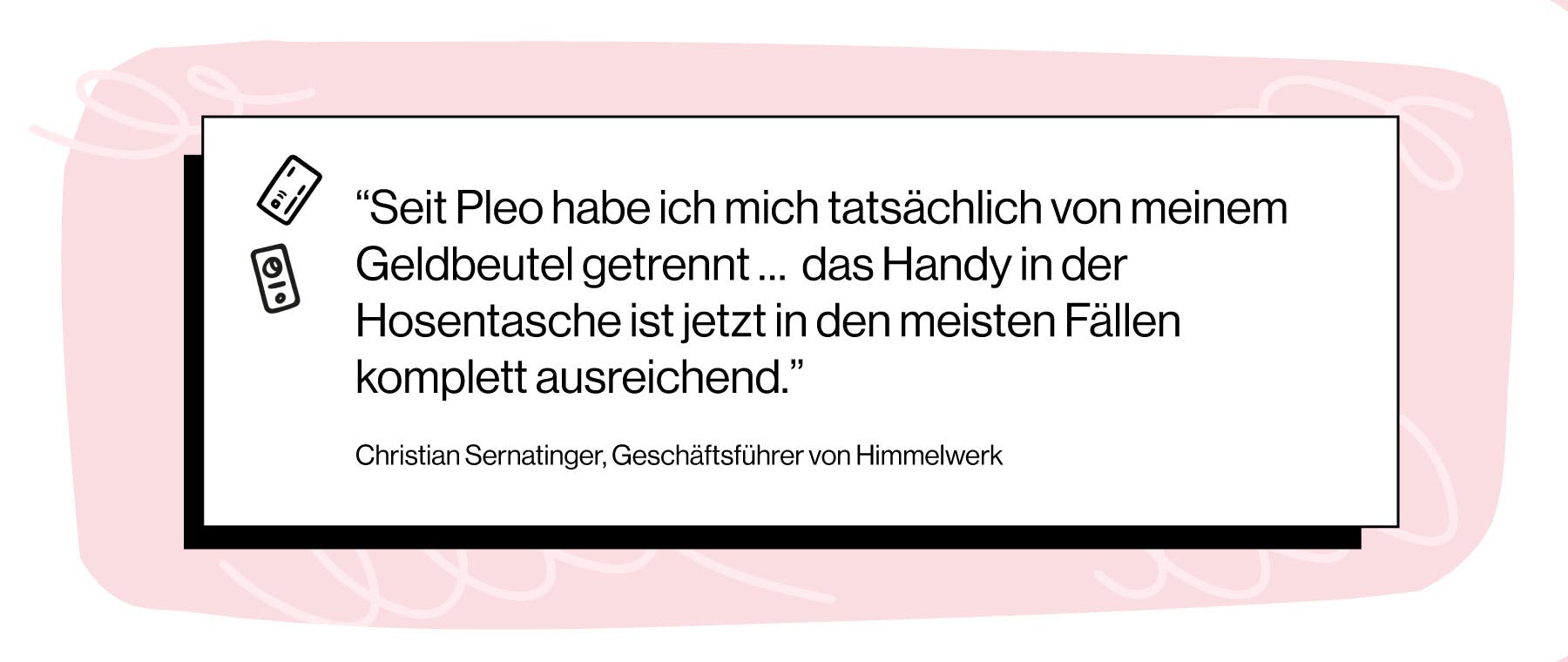 Zitat: Digitales Bezahlen mit Pleo