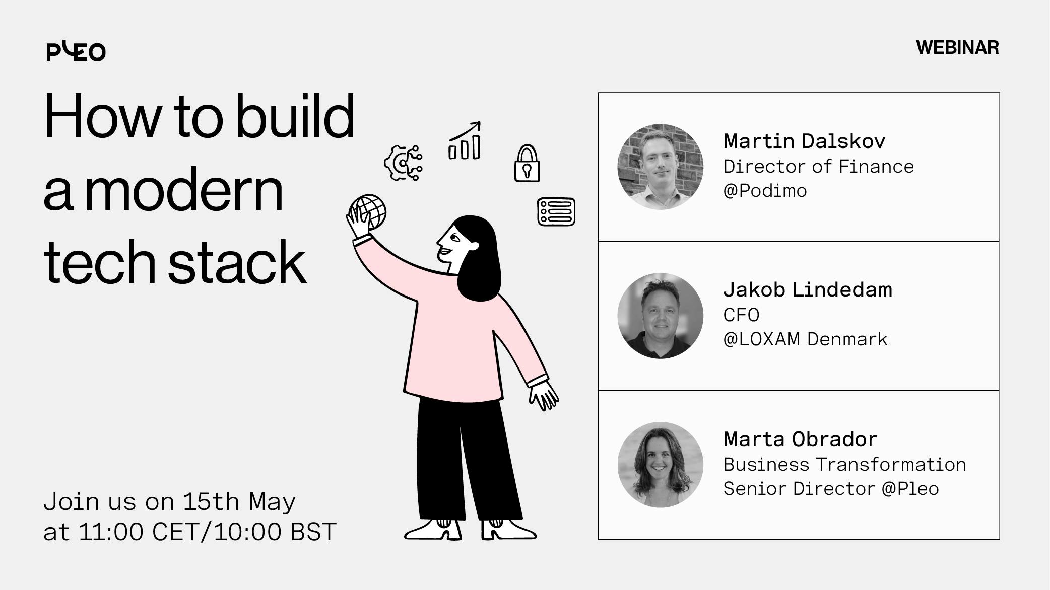 How to build a modern finance tech stack webinar