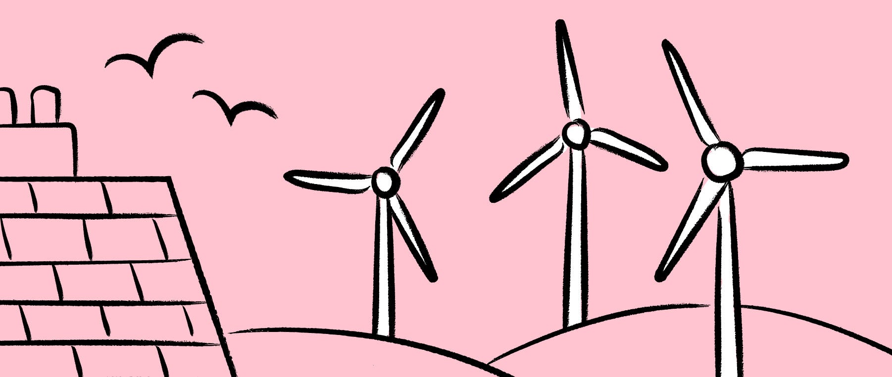 Windmills for sustainable energy