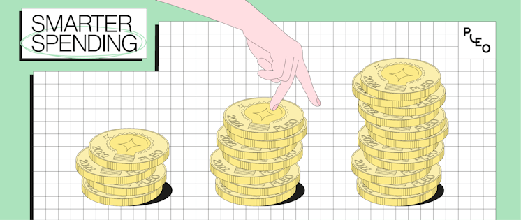 Three stacks of coins
