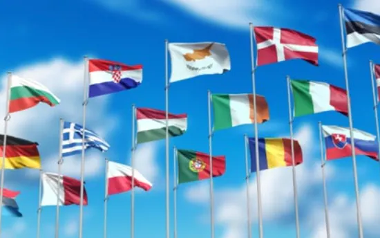 European flags