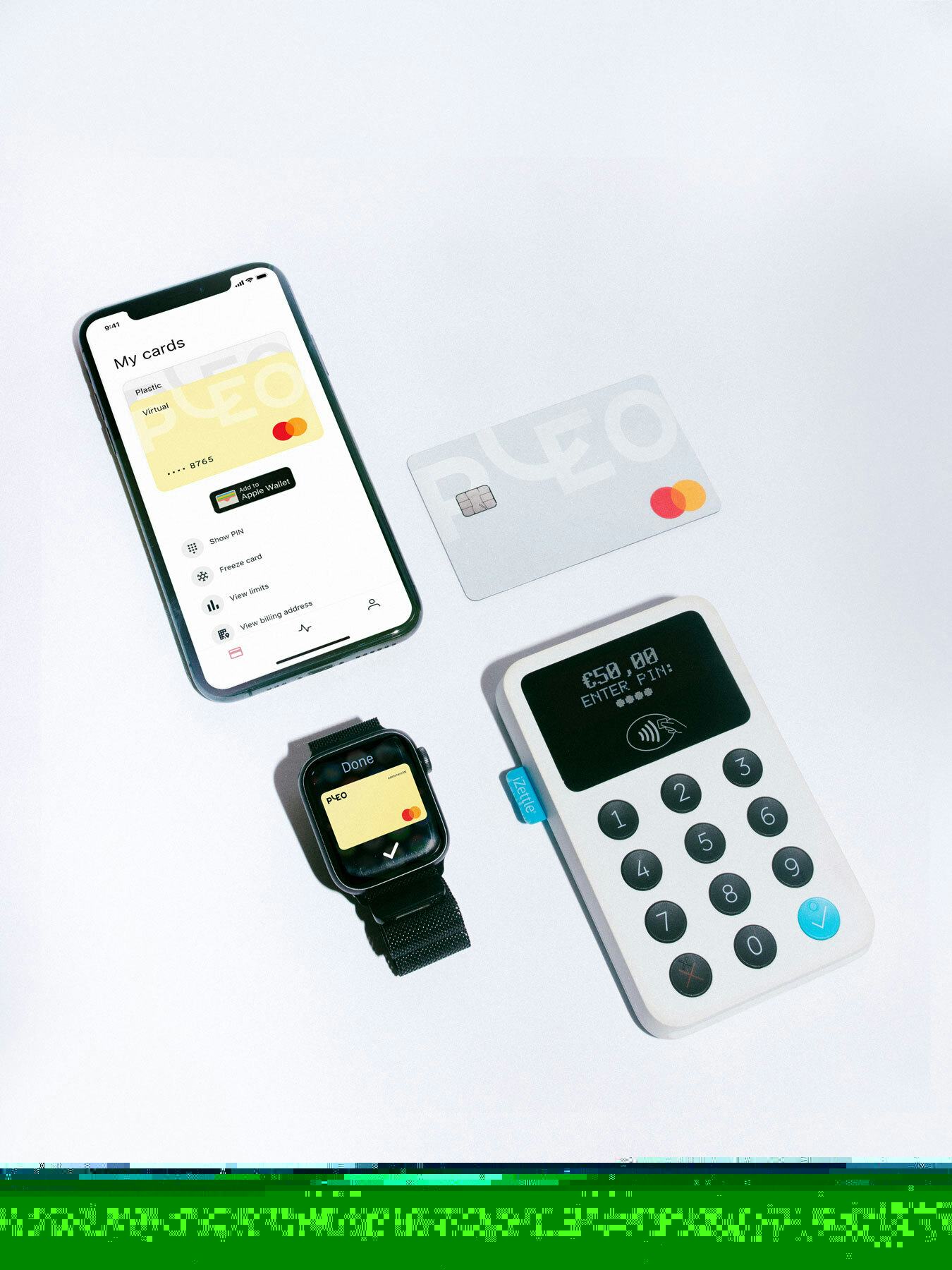 Pleo und Apple Pay fürs Iphone, Apple Watch & Co