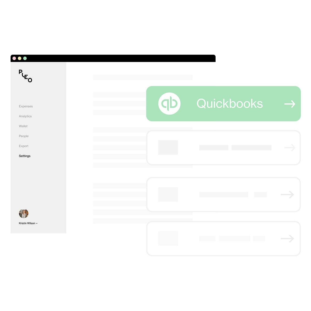 Verbinden zu QuickBooks