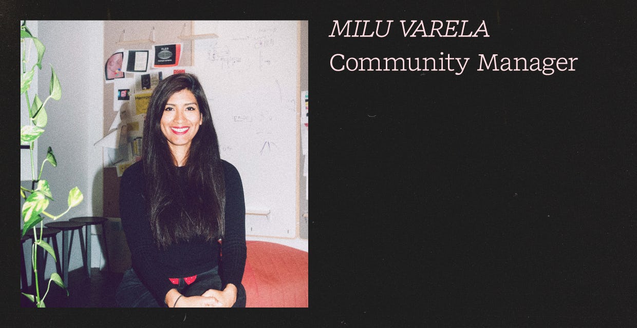 Picture of Milu Varela, Community Manager at Pleo