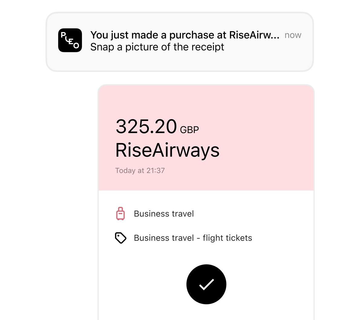 Automate expense reports