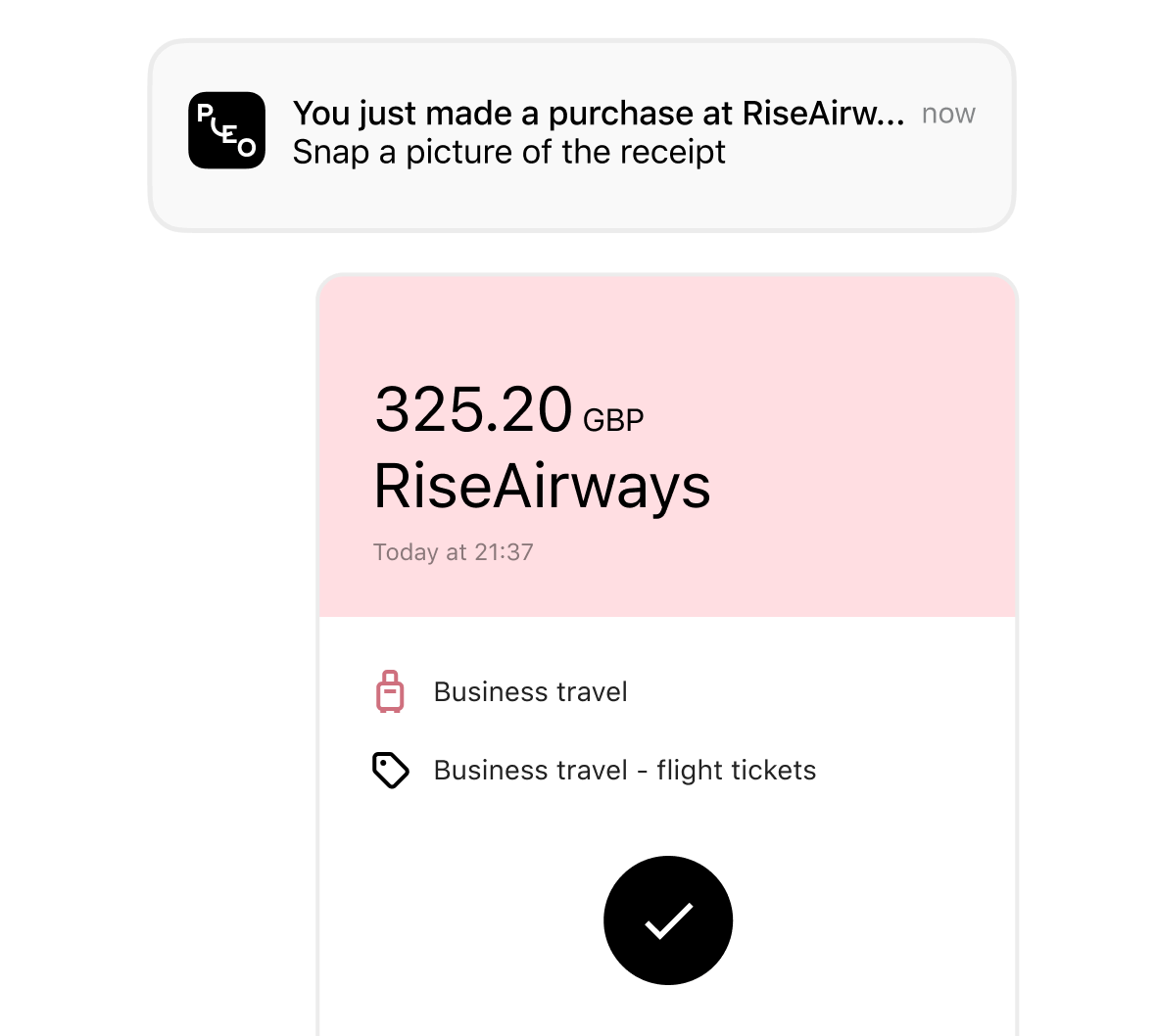 Automate expense reports