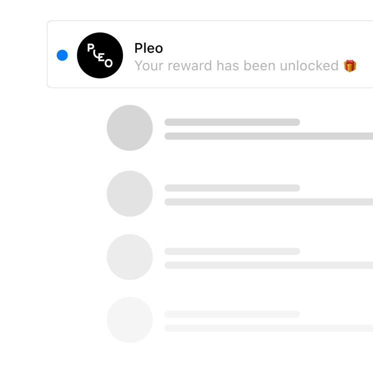 Illustration of the referral interface