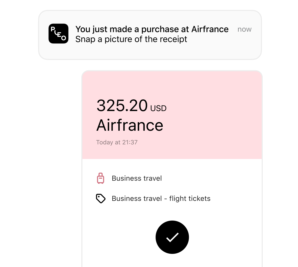 Automate expense reports