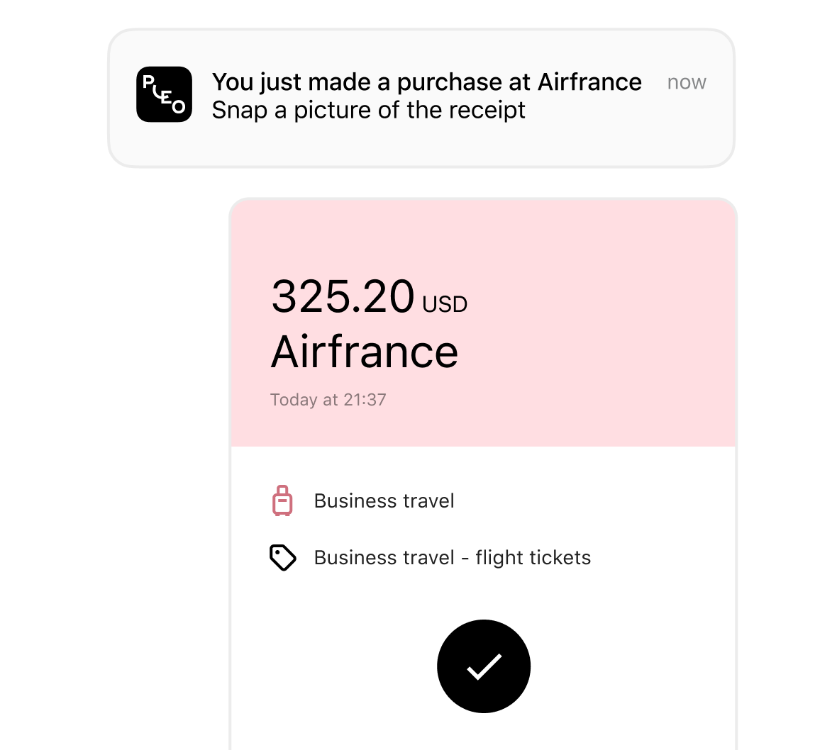 Automate expense reports