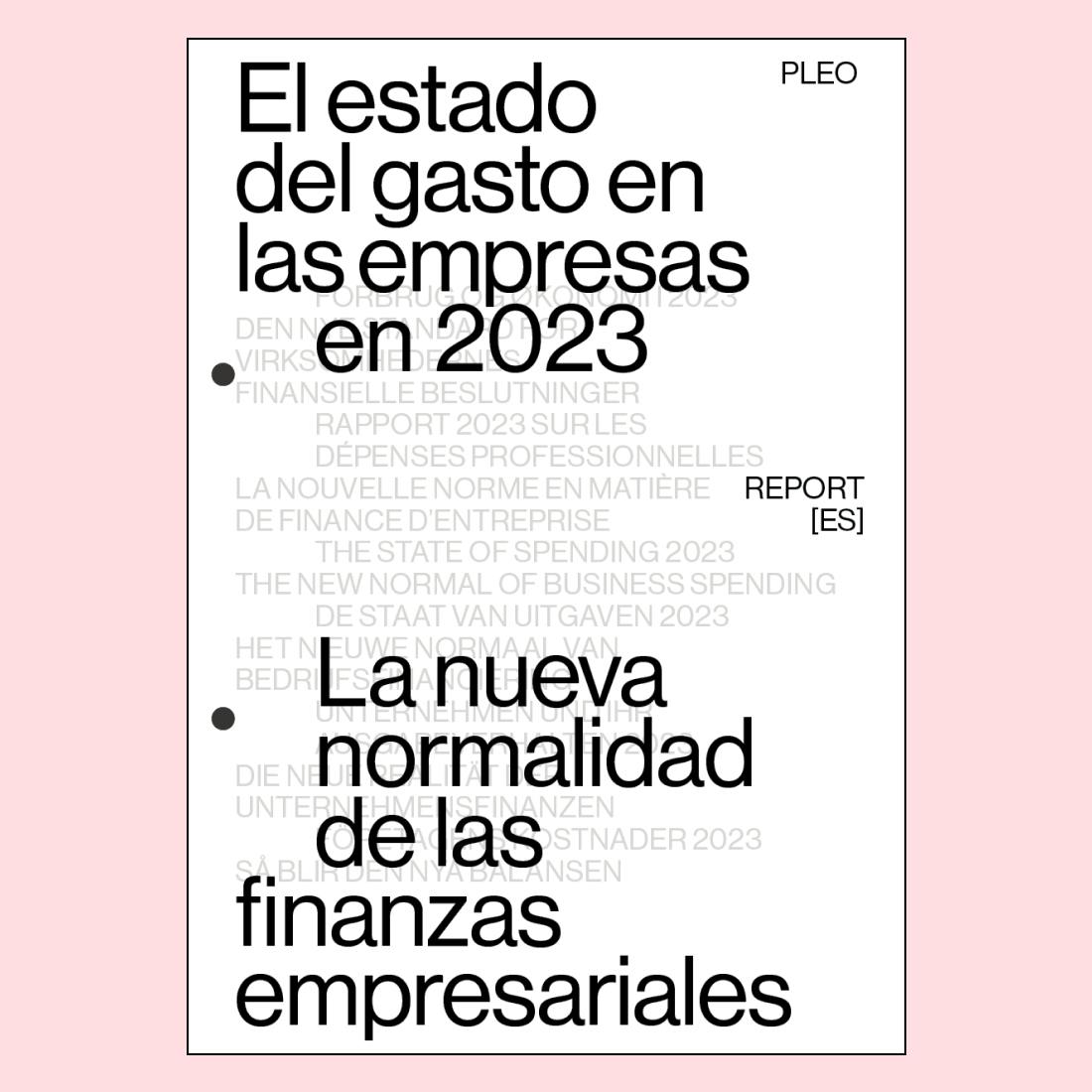 El estado del gasto en las empresas en 2023