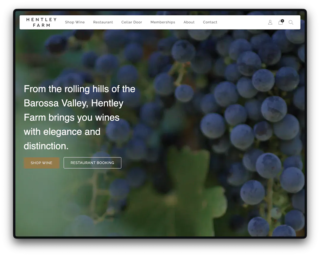 Hentley Farm — homepage