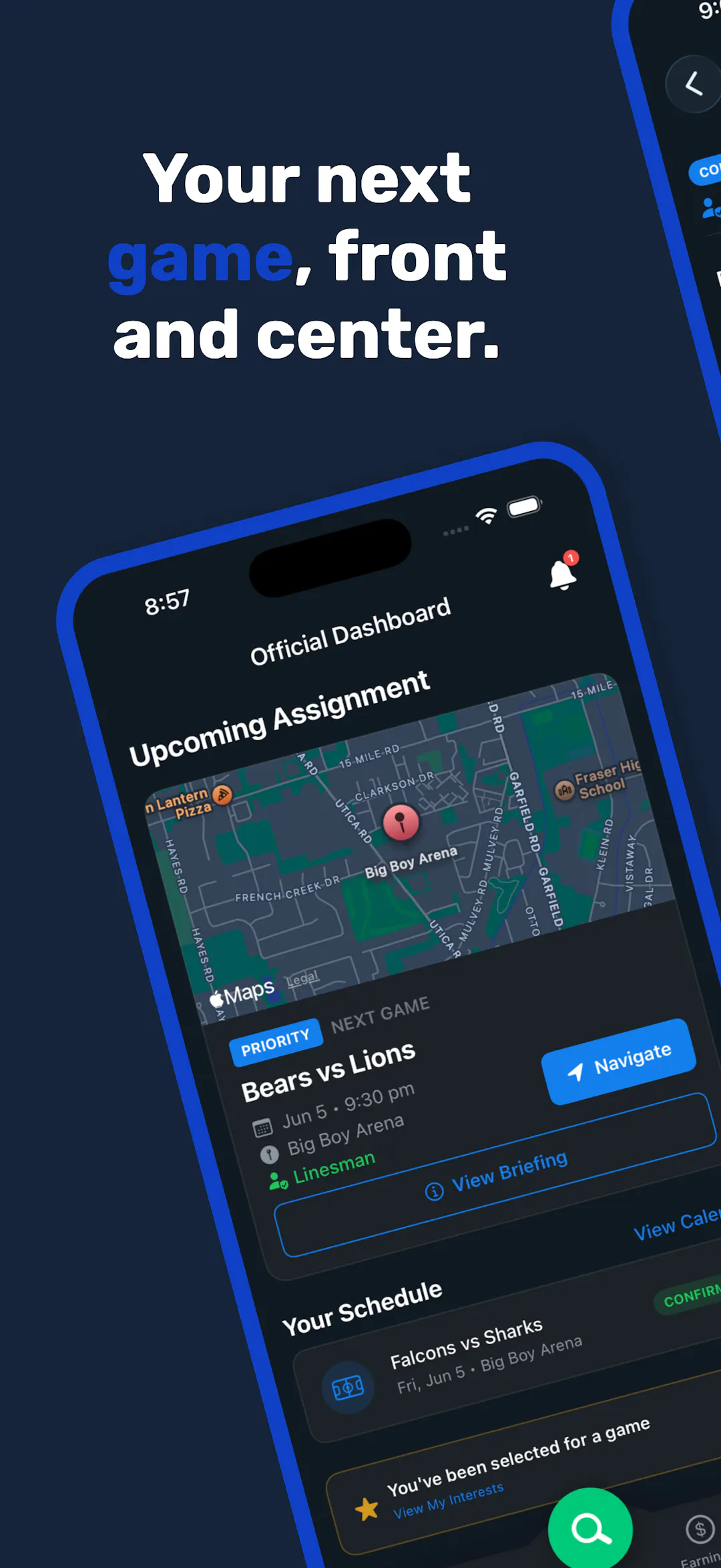WhistleWorks app — official dashboard