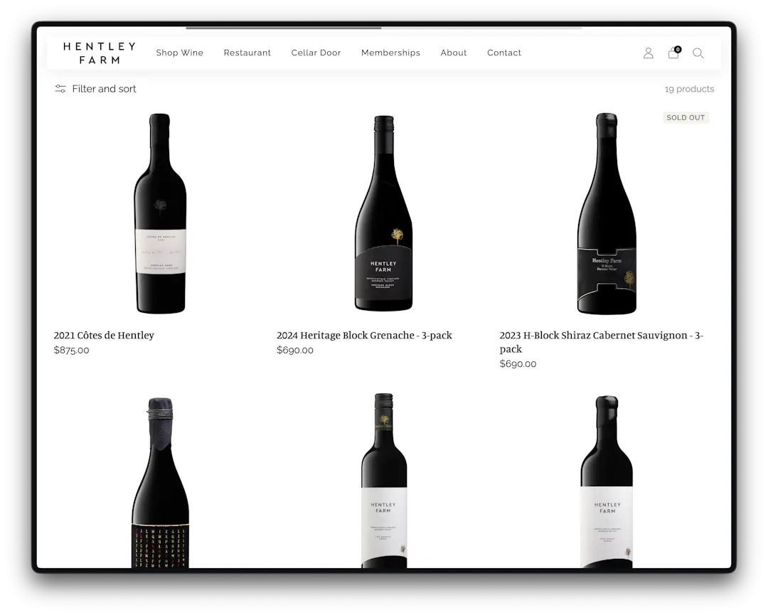 Hentley Farm — shop