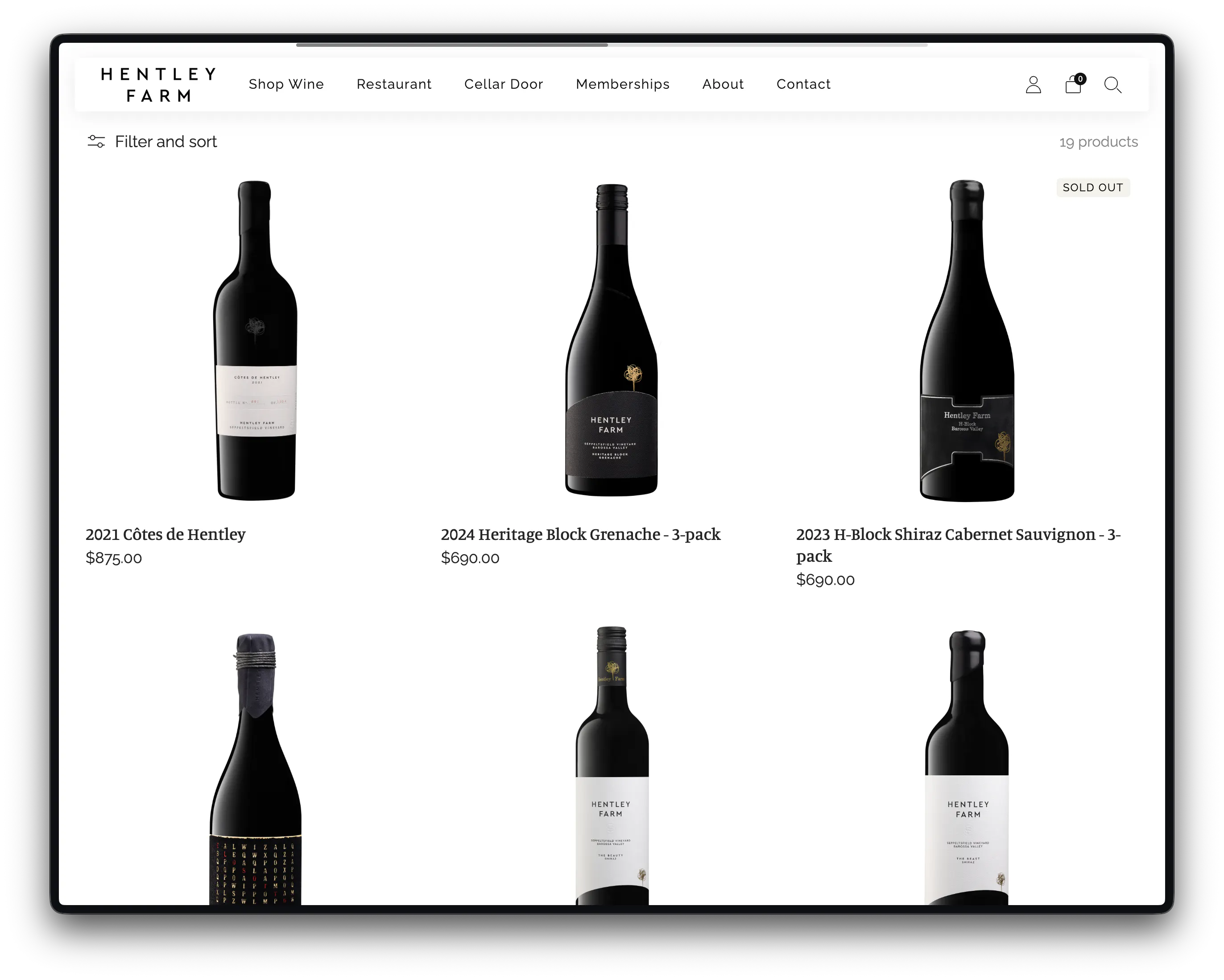 Hentley Farm — shop