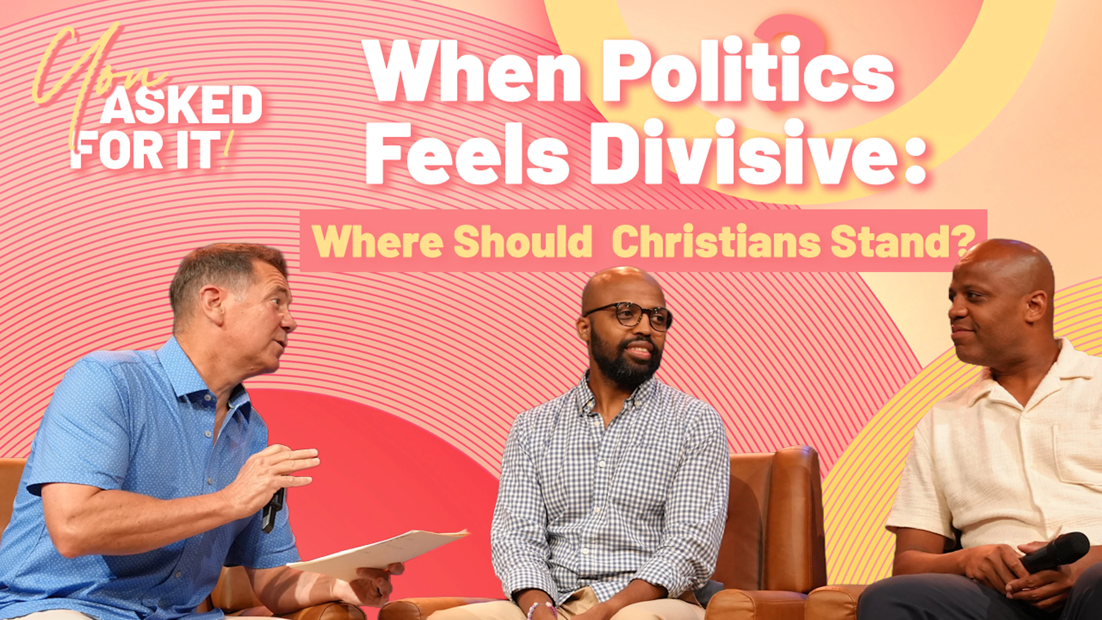 When politics feels divisive: where should Christians stand?