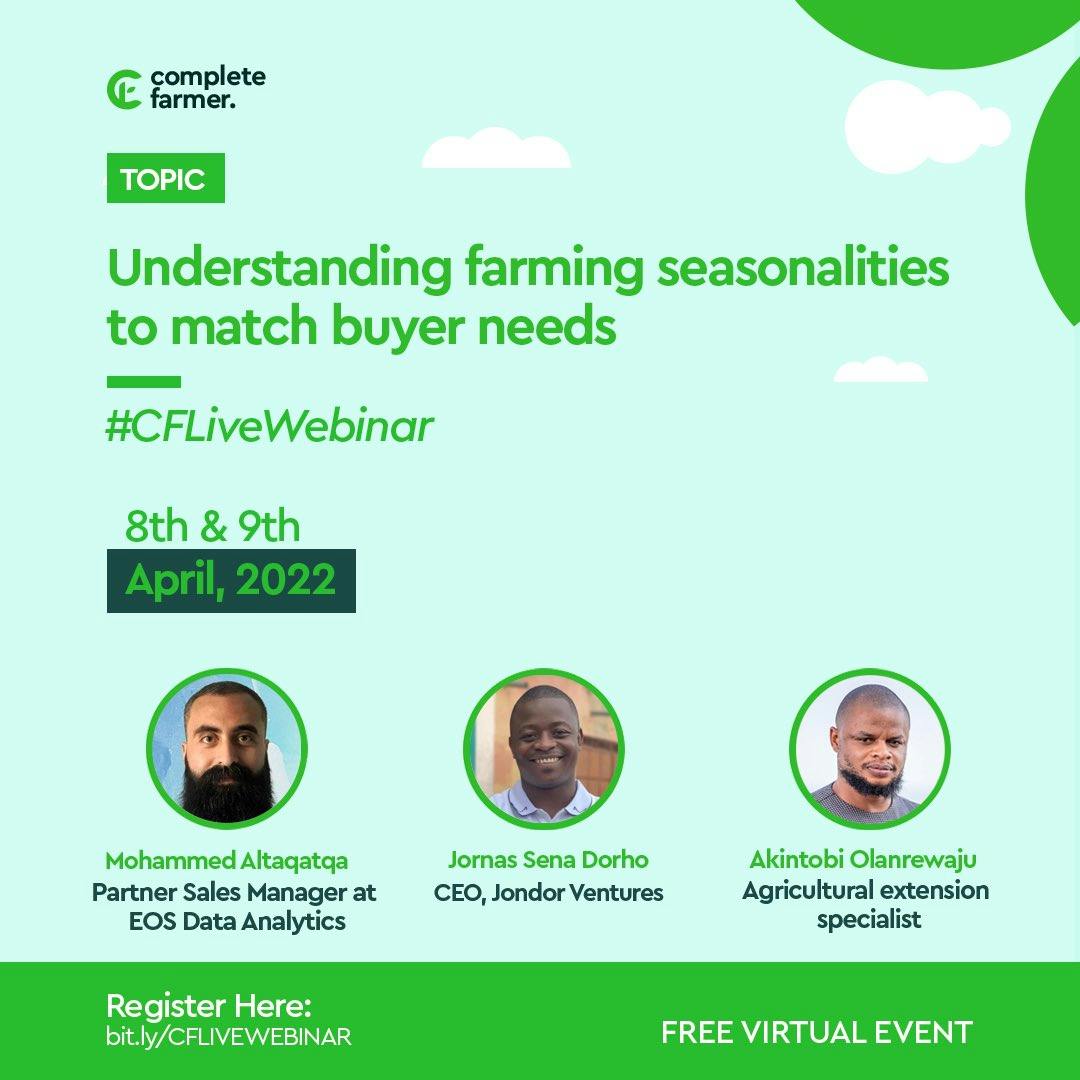 Understanding Farming Seasonalities to Match Buyer Needs