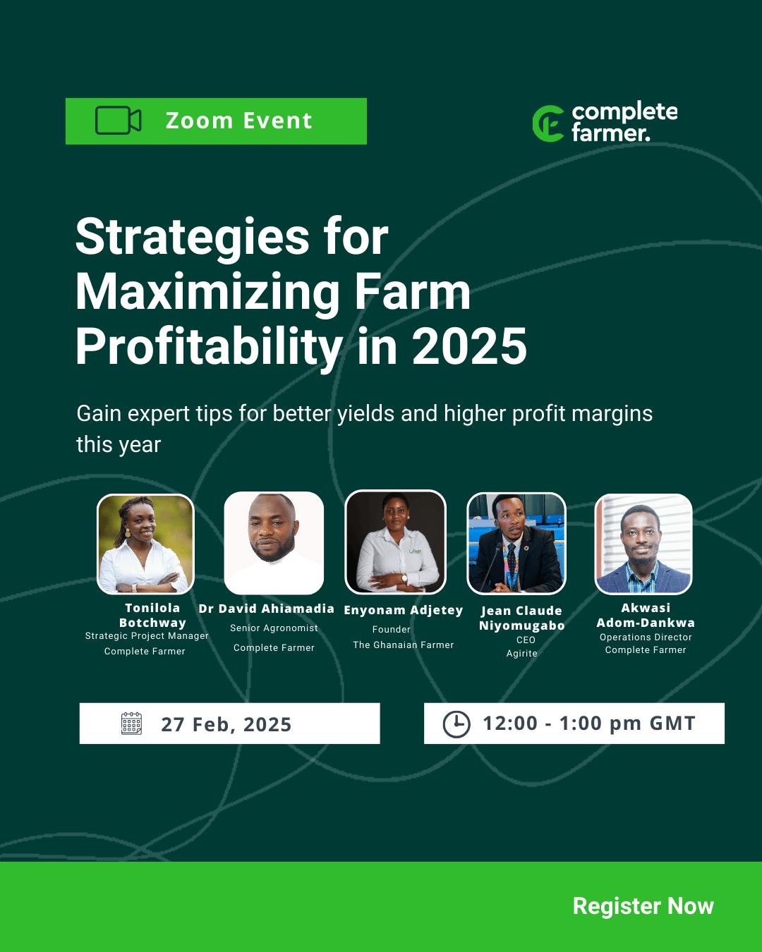 Maximizing Farm Profitability in 2025.