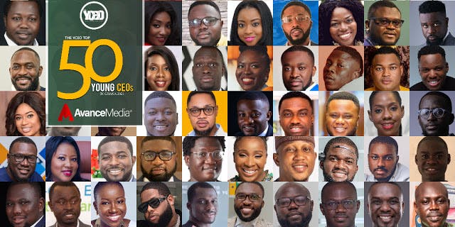 Complete Farmer CEO Desmond Koney, Sarkodie, Stonebwoy, Delay, Naa Ashorkor make 2021 Top 50 Young CEOs in Ghana List