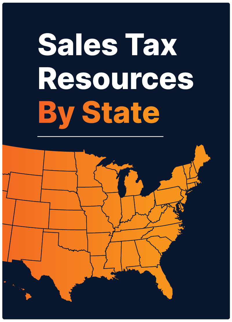 Sales Tax Resources By State