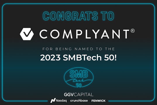 ComplYant Named to 2023 SMBTech 50