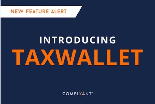 Introducing TaxWallet: A Seamless Way to Save for Future Tax Bills