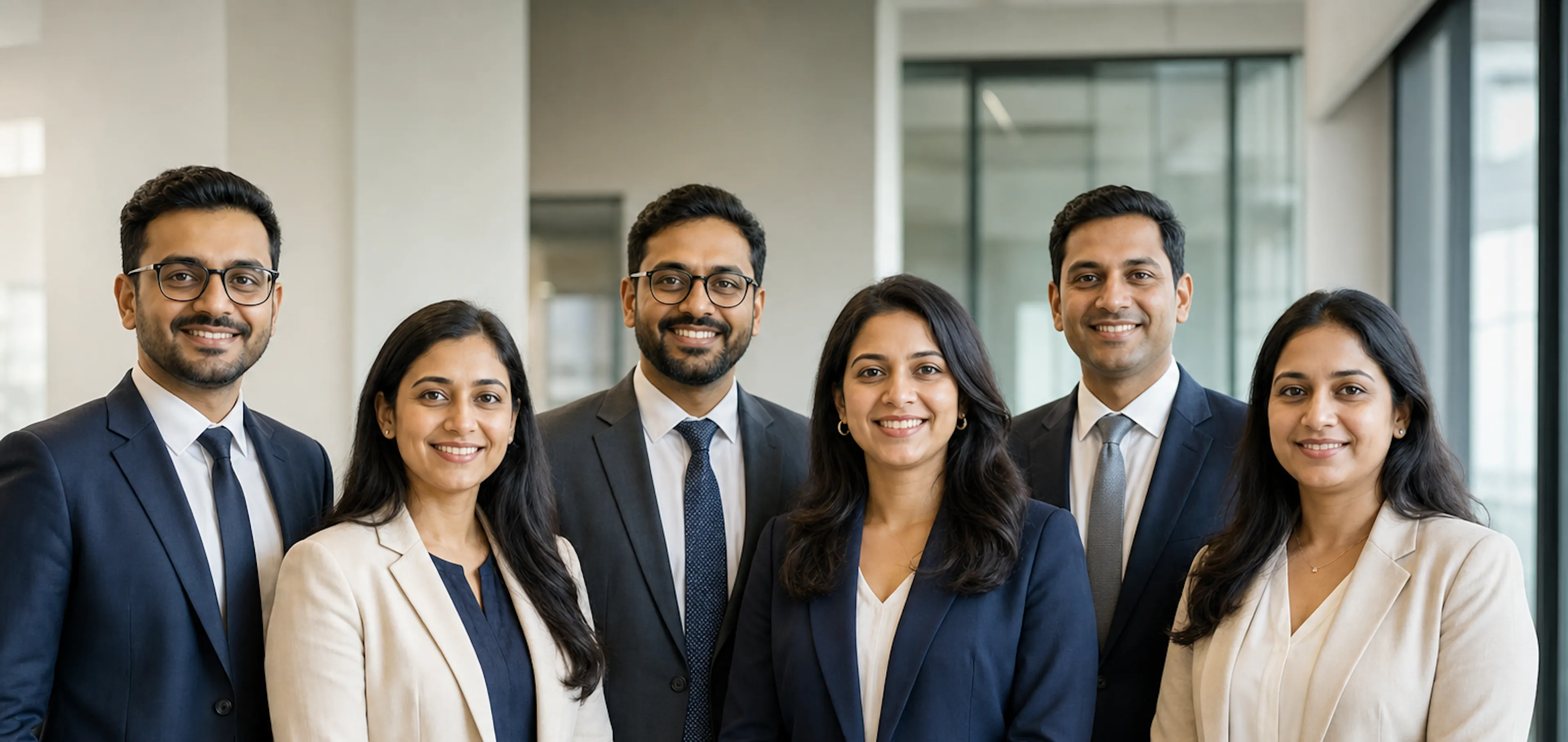 Professionals collaborating on compliance and legal work