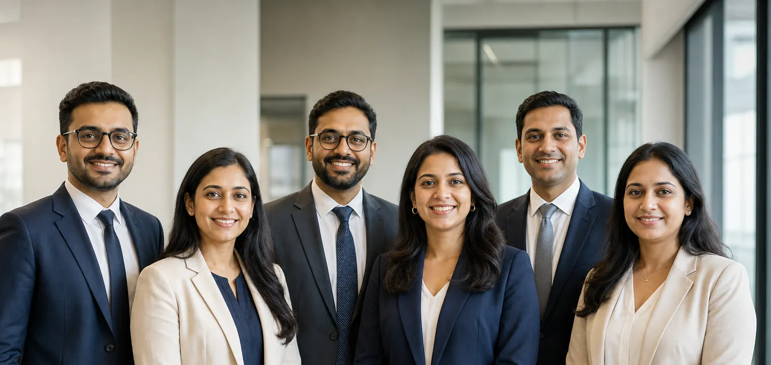 Professionals collaborating on compliance and legal work