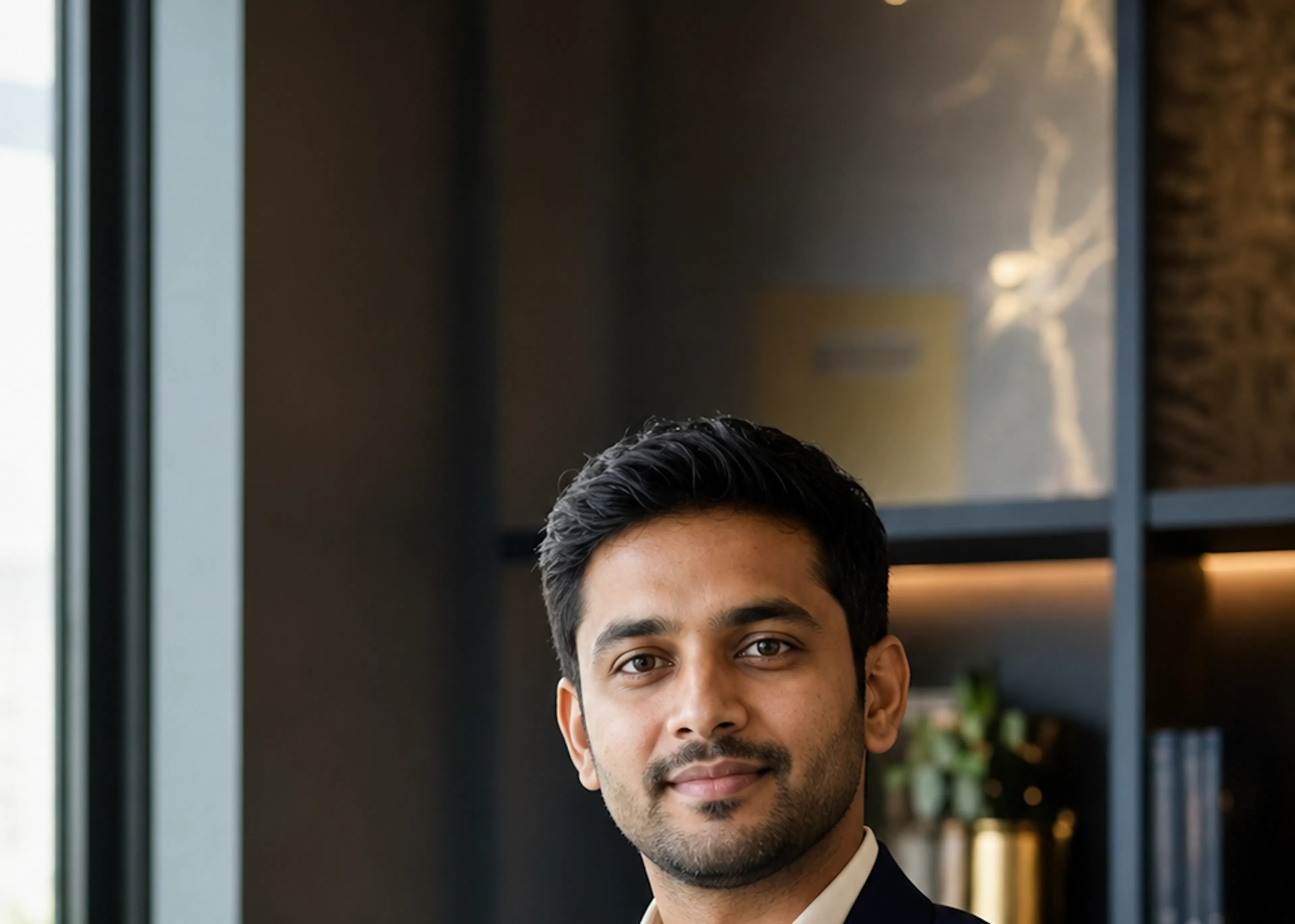 Representative portrait of an Indian tax advisory professional