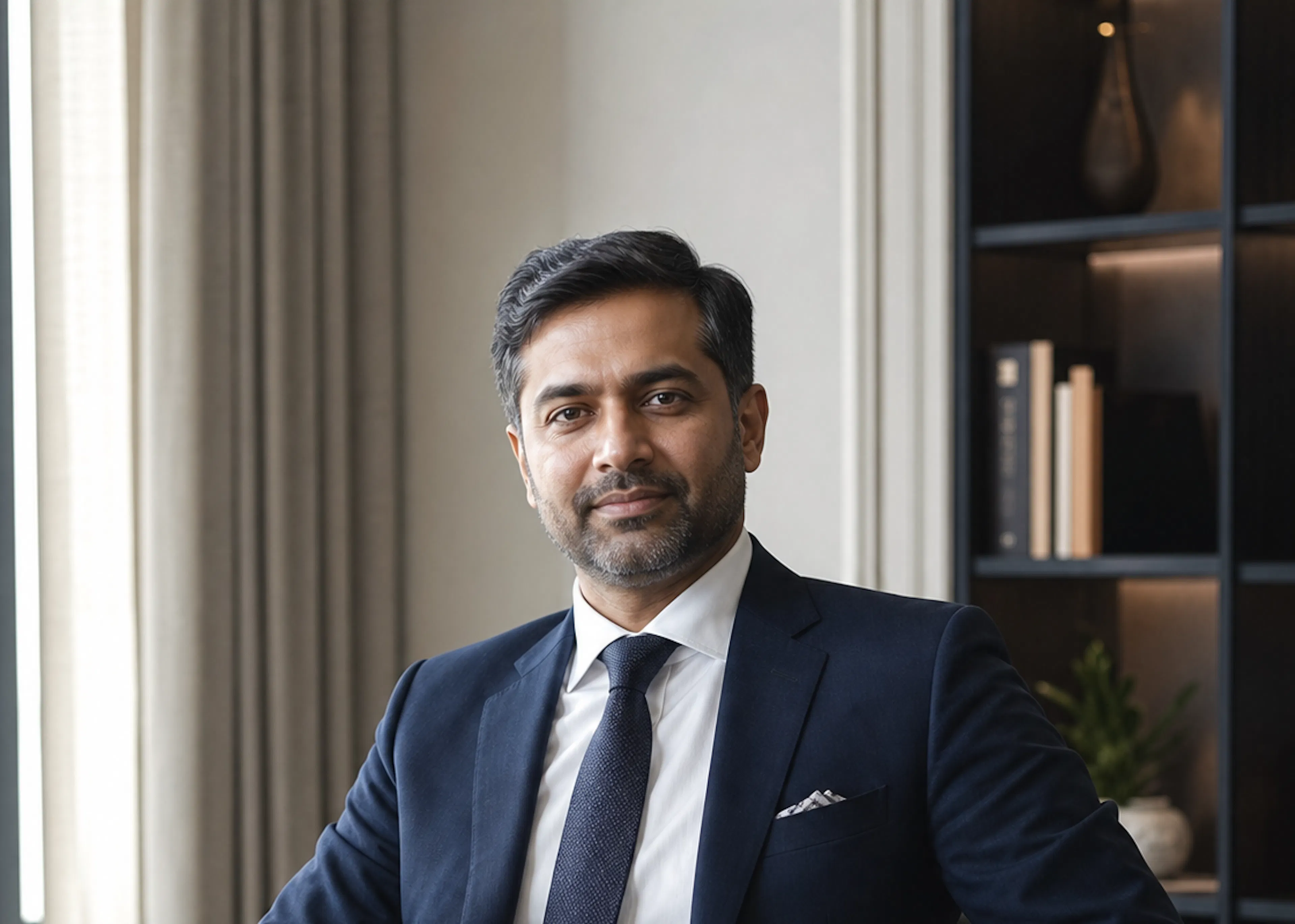 Representative portrait of an Indian accounting professional