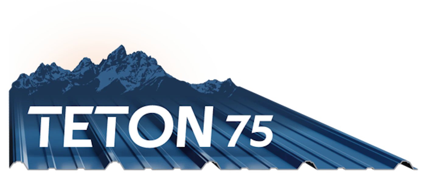 Teton75 panel profile drawing