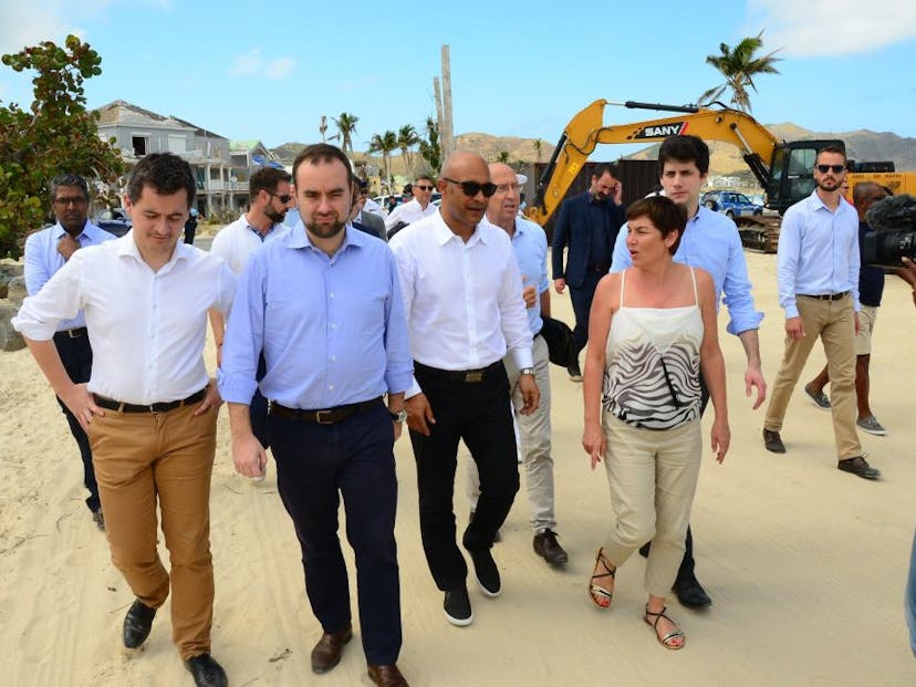 Le Président reçoit quatre ministres venus faire un point d’étape, 6 mois après Irma Visite-de-la-Baie-Orientale_1.jpg