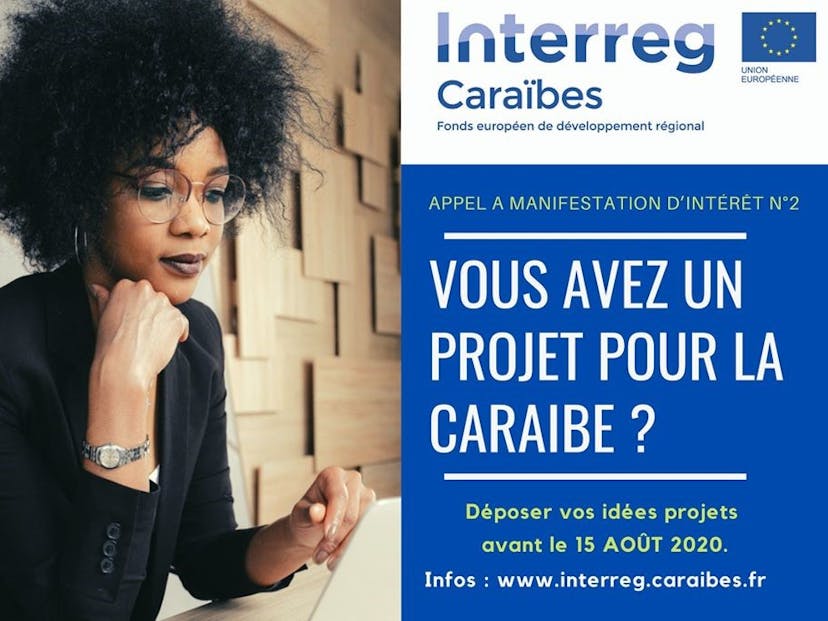 Lancement de l'appel à manifestation d'intérêt (AMI) N°2 - INTERREG Caraïbes Affiche-interreg.jpg