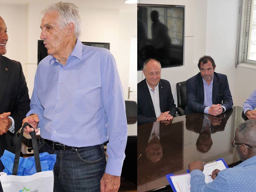 Mr. Daniel Gibbs meets the president of the French Red Cross Rencontre-President-Croix-Rouge-saint-martin.jpg