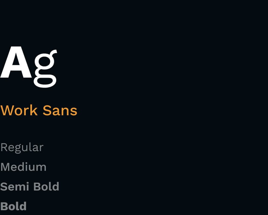 Project typography