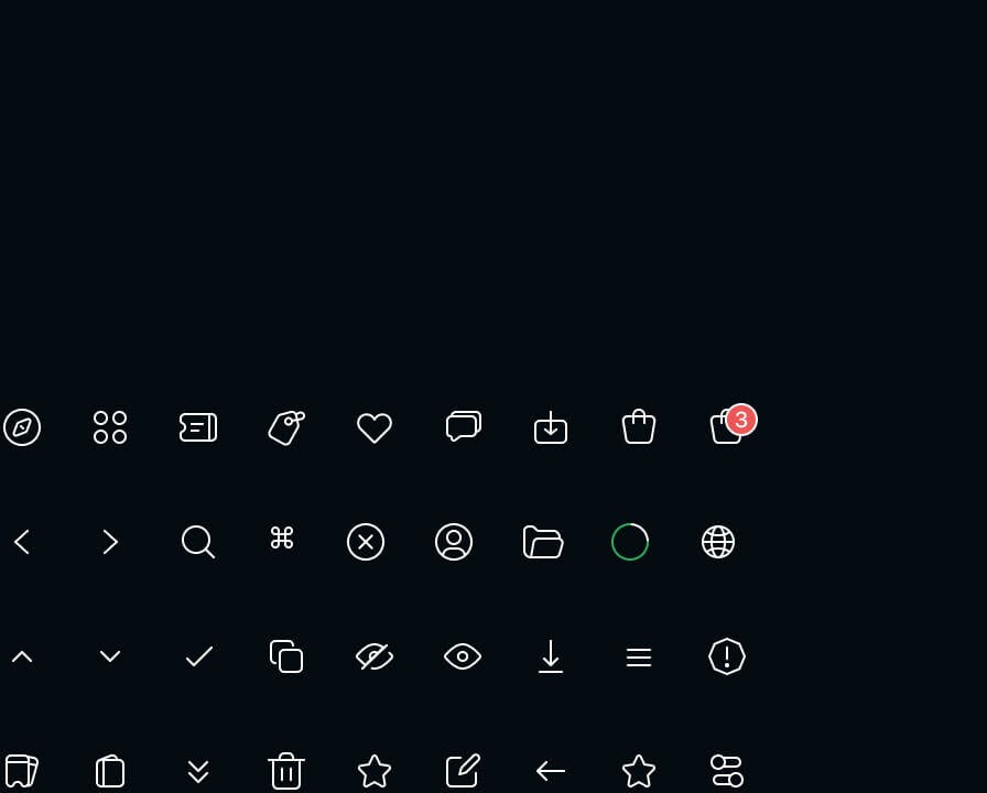 Project icons